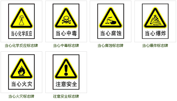 警告安全標(biāo)識(shí)牌
