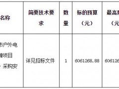 岳陽(yáng)市城市戶外電子屏廣告牌項(xiàng)目（九華山）采購(gòu)安裝項(xiàng)目重新立項(xiàng)項(xiàng)目公開招標(biāo)公告